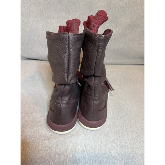Women's Nike Roshe Two HI Flyknit Sneaker Boot, 861708 600 Sz  6 Deep burgundy - Picture 11 of 14